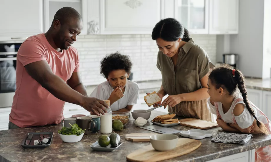 Family breakfast