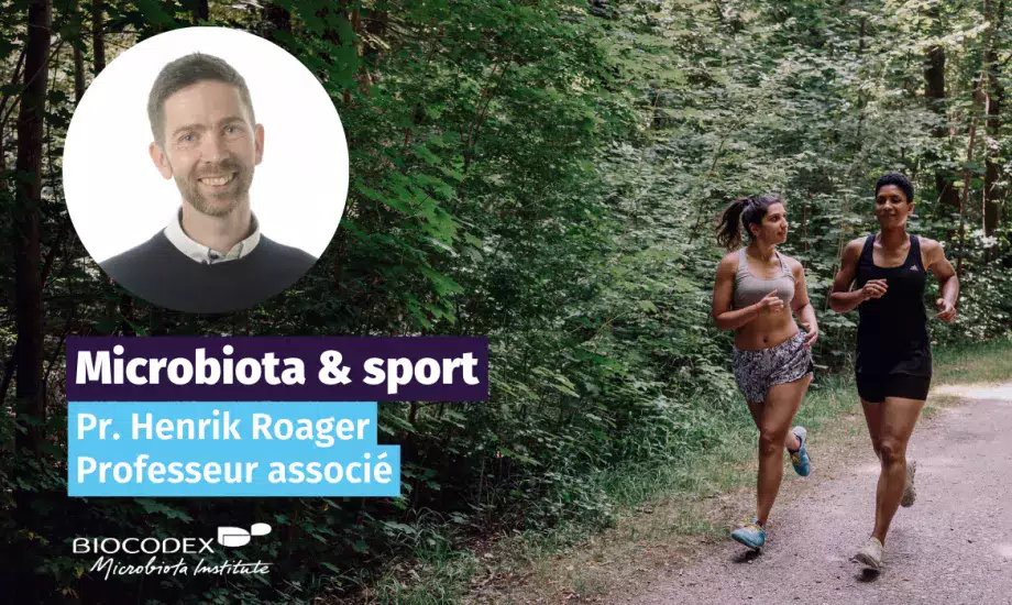 Photo: vignette video Henrik Roagers - Sport et microbiote