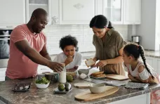 Family breakfast